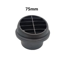 무시동히터온풍관 75mm 디젤 주차 히터 덕트 파이프 에어 벤트 아울렛 Eberspacher Webasto 주차 히터 환기 파이프 용, 라벤더