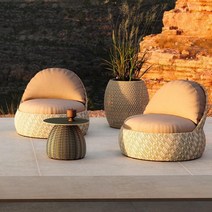 거실의자 라탄바스켓스툴 기타의자 왕골 미니 내추럴 벤치 a142, 낮은 스툴(오프화이트)