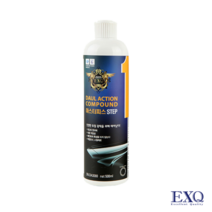 이엑스큐 듀얼액션 마스터피스 스텝1 수성컴파운드 500ml DA3080 1000방 초벌 스크래치 제거 7000방 수준의 광택도 수성타입