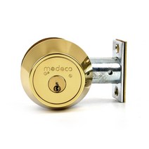 메데코 데드볼트 11C601KD5-US4 도어 목재 여닫이문 잠금장치 락장치 현관 출입문, 단품