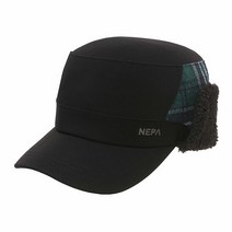 네파 아울렛 겨울 공용 STRIA 스트리아 군모캡(+귀) 7HF7423, BLACK(199)