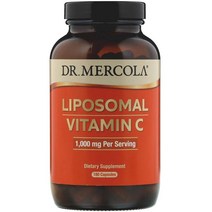 Dr. Mercola Liposomal Vitamin C Dietary Supplement 닥터 머콜라 리포조말 비타민 1000mg 180캡슐