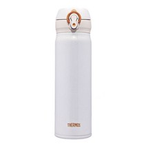써모스 초경량 스테인리스 스틸 커플 보온텀블러 JNL-502, 화이트, 500ml