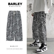 큰남자스타일 튀기다 스트리트 겨울 가을 와이드 루즈핏 개성 스타일리쉬 호피 조거팬츠 건달카리스마 트렌드 2976475262