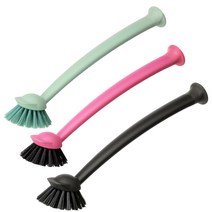 이케아 린니그 식기세척브러시 핑크, 1개