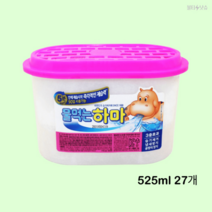 냄새먹는하마 대용량 옷장용 곰팡이방지 간편 물먹는하마 제습제 525ml 27개, 옷장용 525ml 27개