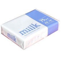 1권 a4용지 75g 복사용지 밀크 500매 A4