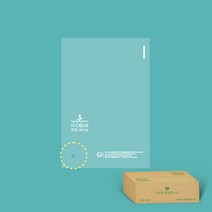 다시 땅으로 투명속비닐 [소] 25 x 35 + 4 1000장 (속포장용 타공 8mm) 리그라운드 생분해 비닐봉투