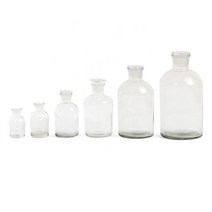 화학수업교구 원소모형 실험실 용품 투명성 화학 유리 시약 병 60ml-1000ml, [04] 500ml