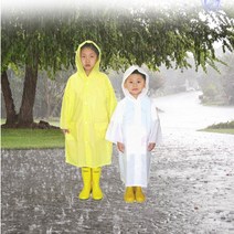 편안한 주니어 우비 어린이 유아 레인코트