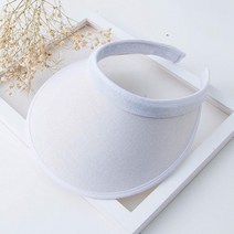 라운딩코디 화이트 여성골프모자 여름썬캡 햇빛차단 썸머웨어 바캉스룩 스트릿룩