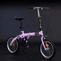 접이식 자전거 16인치 작은 미니 예쁜 접이자전거 여성 소형 초보 성인 가벼운 초경량, K.16인치 기어X
