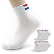 윌리엄리 남성 빅사이즈 발목뒷두줄 양말 10족 묶음