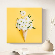 더 아트 컴퍼니 행운을 부르는 모란꽃그림 재물운 금전운 승진운 명예운 액자 80종 1-40, 29. 옐로우 스위트콘