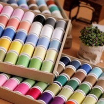 쏘잉스]재봉사 청바지재봉사]20수4합-32color(133897) 18828 CB9, 100m, 오렌지-204