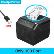 카드 포스기 POs 이지체크 단말기 신화포 셀프 접착 라벨 프린터 열 영수증 POS 빌 메이커 블루투스 스, 01 Rceipt USB Port_01 EU 플러그