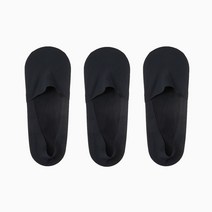 [JAJU/자주] 남 스킨핏 페이크삭스 3족_블랙