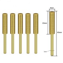 체인톱연삭기 체인 톱 톱날 체인 연마기 Dremel Echo Poulan 액세서리 용 다이아몬드 전기 톱 샤프너 버 그, 01 4mm 5pcs