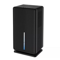 원룸제습기 공기청정 미니 화장실제습기 대용량 멀티 컬러 LED 디스플레이 제습기 3L 공기 청정기 전문 수, 01 Black_01 Eu 플러그