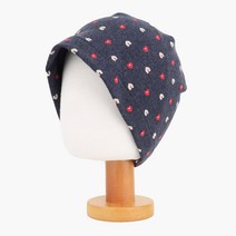 [키즈용] 기모하트 키즈용 기본비니 / 어린이용 환자용 암환자 뇌수술 탈모 모자 두건 항암 치료 준비 여성두건 친환경소재 면비니 기모소재 반다나 속비니