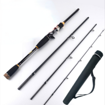 엘루아 4절 루어대/휴대용 루어 낚시대/카본낚시대/베이트세트/스피닝세트