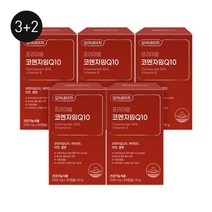 모어네이처 프리미엄 코엔자임 Q10 코큐텐 60캡슐 식물성 캡슐 혈압 항산화 영양제, 5박스