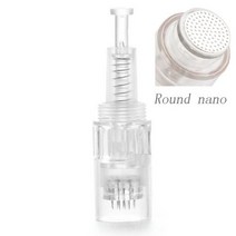 오토 MTS 기계 니들 롤러 무선 microneedling 펜 MTSpen 마이크로 Needling Mesotherapy 자동 시스템 도구 112619, 10개 round nano