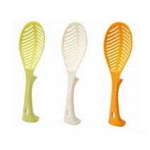 서있는 스탠딩 일본 쌀씻기 밥주걱 주방기구 요리도구, 1개, 오렌지