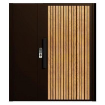 전원주택대문 차고 별장 단독주택 출입문 마당 펜션 빌라, 평방미터당/나뭇결알루미늄합금 스테인리스 프레임