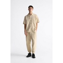 골프 조거 팬츠 연습복 레슨 연습장 복장 남성 바지 자라 Zara 텍스처드 조커 허리 119789