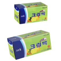 크린랲 크린랩 정품 증정 크린백 일회용 비닐 중형300매 1개 + 소형300매 위생백 세트, 1set