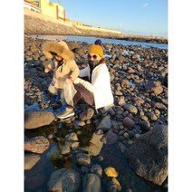 여성 데일리 온열 극세사 트레이닝복 세트