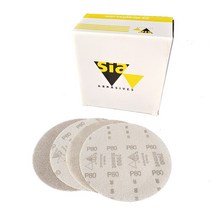 에어샌딩기 샌딩 기계 스위스 Sia 6 인치 150mm 사포 자동차 디스크 플로킹 메쉬 모래는 MIRKA 전기 연마재에 적합합니다. 8316 8316EA25 8316EA25, 320 grit, 50PCS ONE BOX