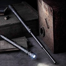 Nextorch 삼단봉 3단봉 47cm 호신봉 LED후레쉬 기능 호신용삼단봉 호신용3단봉 경찰봉 호신봉 경찰삼단봉 경찰3단봉
