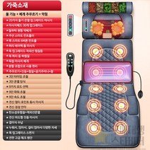 스트레칭 마사지기 안마 매트 전신 목어깨 허리 무선 에어 골반강화형 공기압 전동 소형 승모근, [파스칼렛] 파스칼렛+경추마사지+에어백+진동+찜질