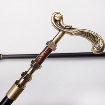 호신 지팡이 악마 해골 노인 효도 용품 어르신 동물 무대, 수도관의 이중 섹션에는 칼이 없습니다., 1개