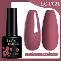 LILYCUTE-가을 네일 폴리쉬 젤 페인트 아트 베르니스 반영구 매니큐어 소크 오프 LED UV ongle, 한개옵션1, 82 LC-F021