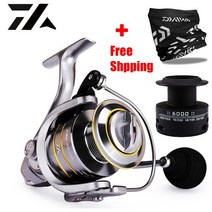 북미스티즈 낚시릴 베이트릴 다이와 스티즈 기어 튜닝 베어링 14 + 1bb 더블 스풀 5.5:1 4.7:1 비 고속 스피닝 캐스팅 잉어 바닷물, 이중 스풀, 1-3000 시리즈