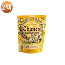 차임즈 진저 츄 망고 3.5 oz, 2팩