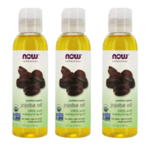 미국 나우푸드 오가닉 호호바 오일 Jojoba Oil 퓨어 모이스쳐라이징 오일 118ml 3set, 1개, 기본