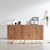 [수납장Best 만족99%] 파로마 에르엘 1200 템바보드 높은 거실장 수납장 / 거실티비다이 / 그릇장, 발리오크