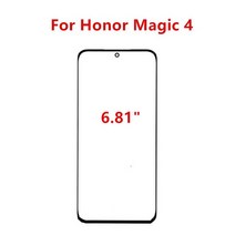 휴대폰터치패널 터치 패널 LCD 디스플레이 전면 유리 커버 교체 부품 OCA Magic5Pro 화웨이 아너 매직 V, 02 Magic4