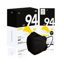 바이오메이트 바이오 셀프케어 KF94 마스크 소형 블랙 (유아/어린이용), 50매입, 1개