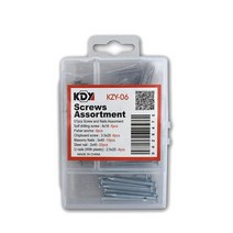 나사못 철피스 세트 피스규격 KZY-06 U자피스 칼블럭, 1개