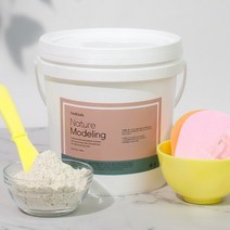 네이처 피부과 쿨 모델링팩 1kg 고급용기 고무팩 모델링 마스크팩 미용재료 진정팩 - 한국