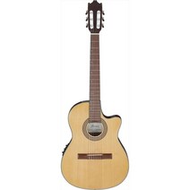 Ibanez 아이바니즈 바디 두께 약 70mm의 얇은 몸통 엘레거트 기타【내추럴 하이글로스】GA30TCE-NT, 01.내추럴 하이글로스