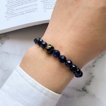 광명진언 반야심경 청사금석 불교 염주 팔찌