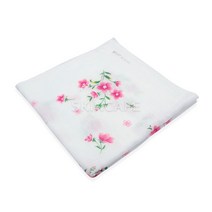 일본 가제 손수건 (야생화 핑크) 1장