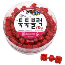 끼우는 디폼 블럭 리필 70g (관절블럭 빨강), 상세페이지 참조