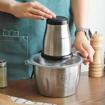 셰프라인 푸드 프로세서 2.5L 고기 야채 마늘 대용량 전동 다지기, 셰프다지기세트2.5L CLP-025S